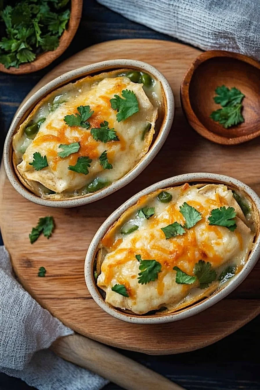 Green Chile Chicken Enchilada Mini Bowls