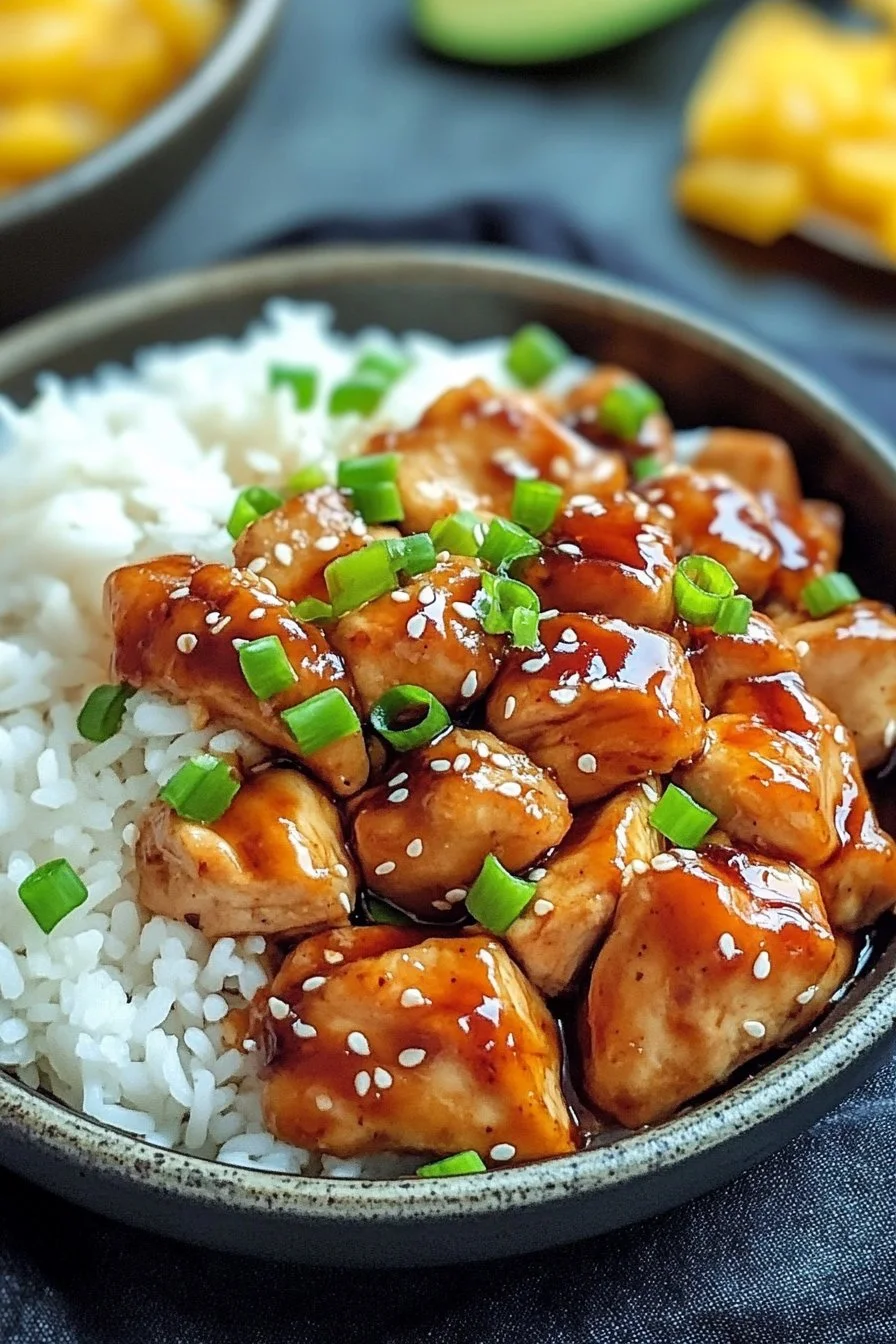 Hawaiian Style Teriyaki Chicken