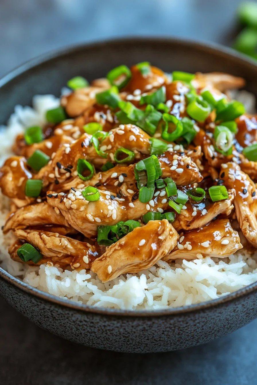 Hawaiian Teriyaki Chicken Crockpot