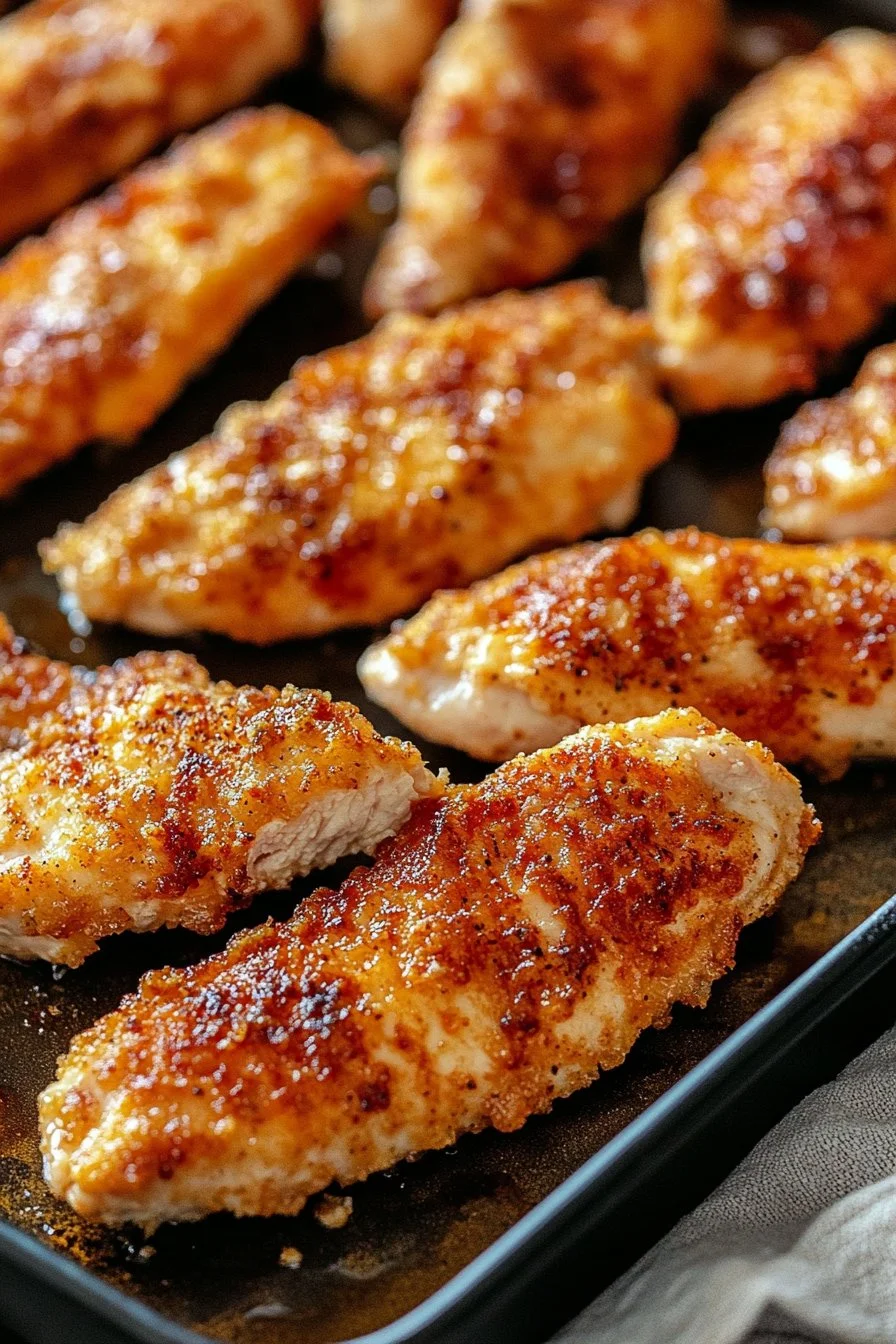 Homemade Baked Chicken Tenders