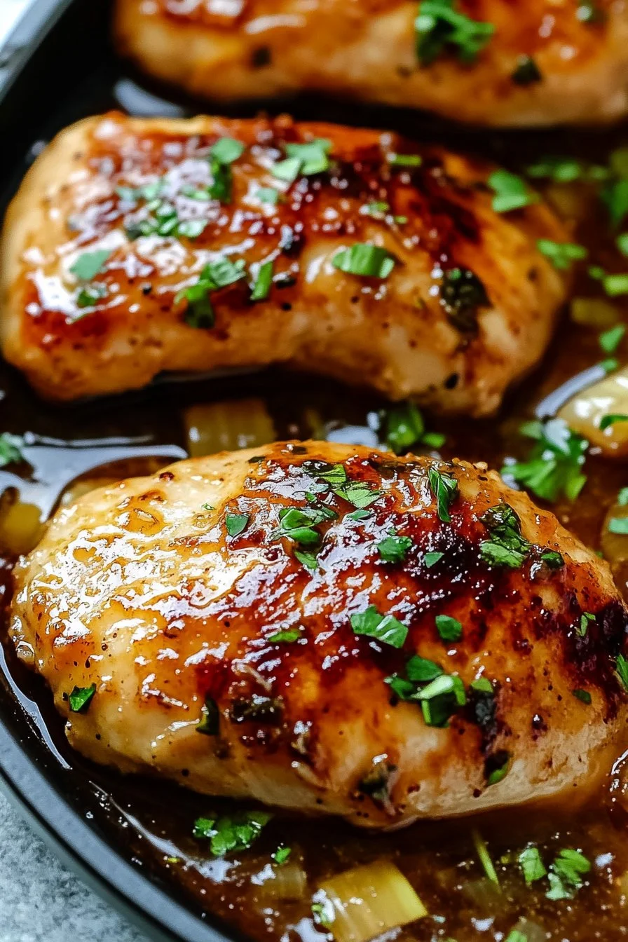 Honey Garlic Chicken Breasts