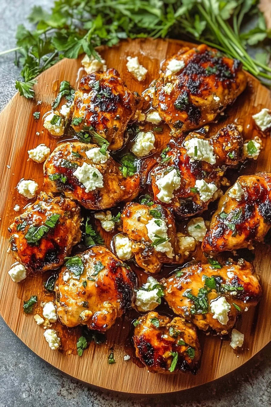 Hot Honey Feta Chicken