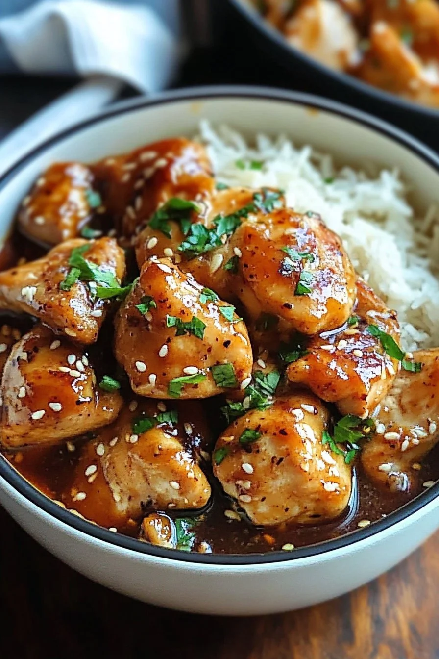 Instant Pot Honey Garlic Chicken