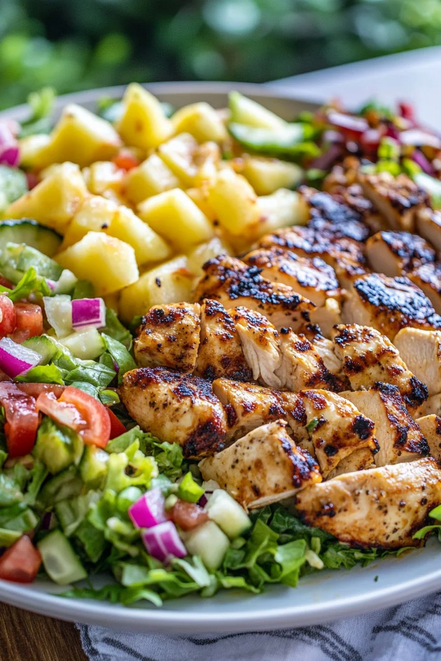 Pina Colada Chicken Salad