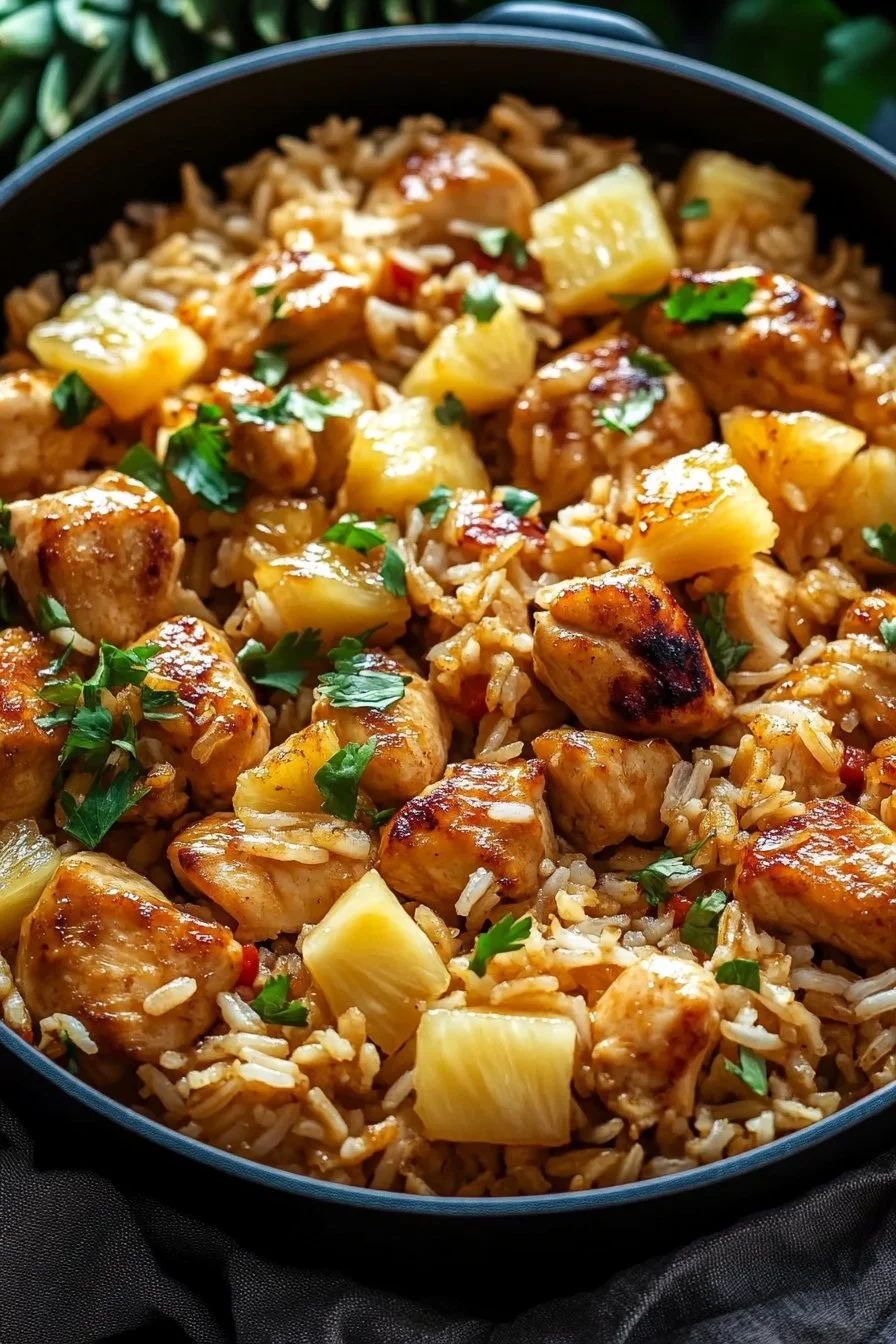 Pineapple Chicken and Rice