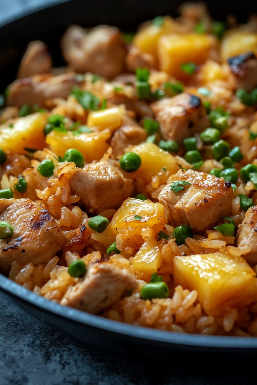 Pineapple Chicken and Rice