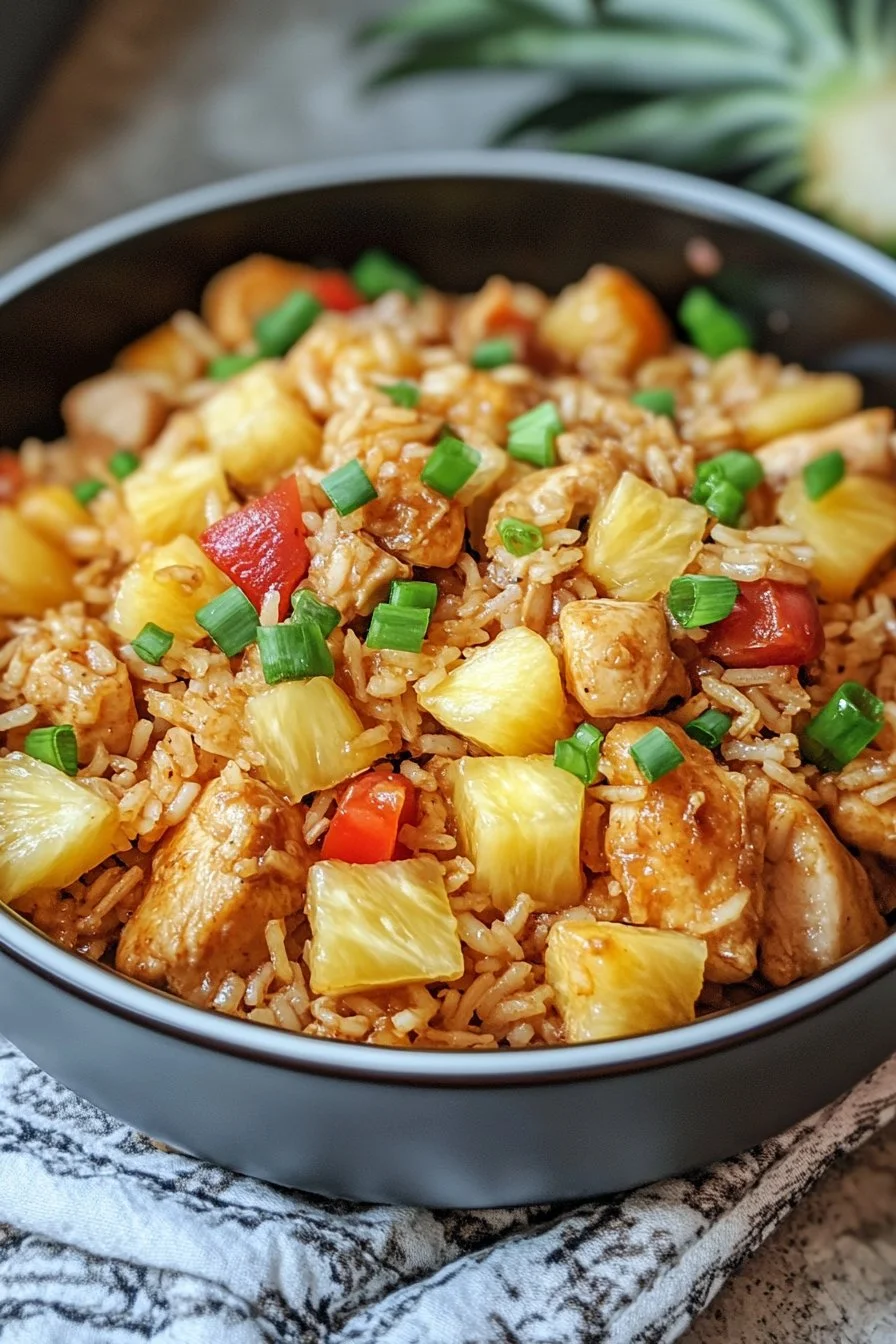 Pineapple Chicken and Rice