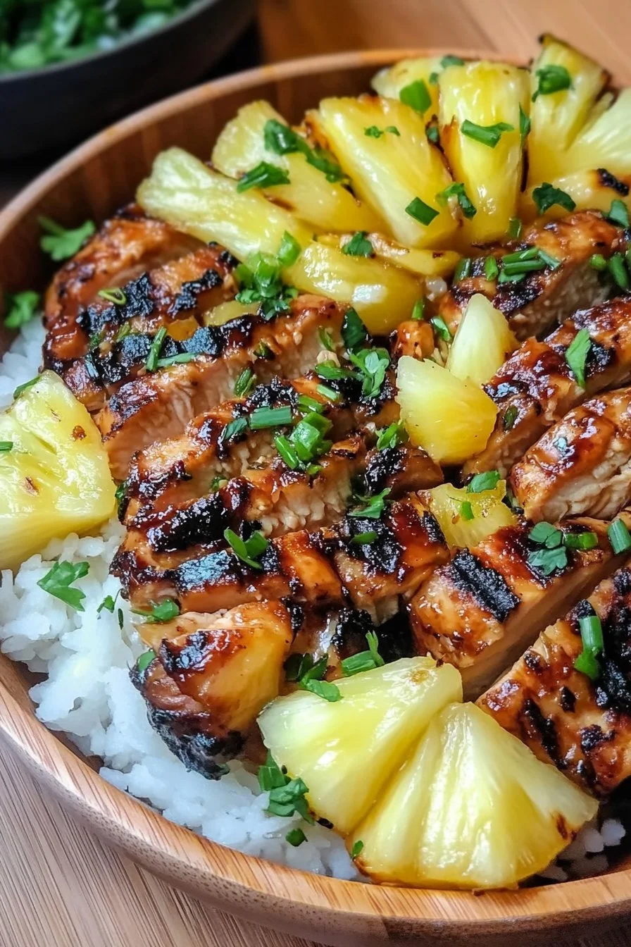 Pineapple Chicken Bowls