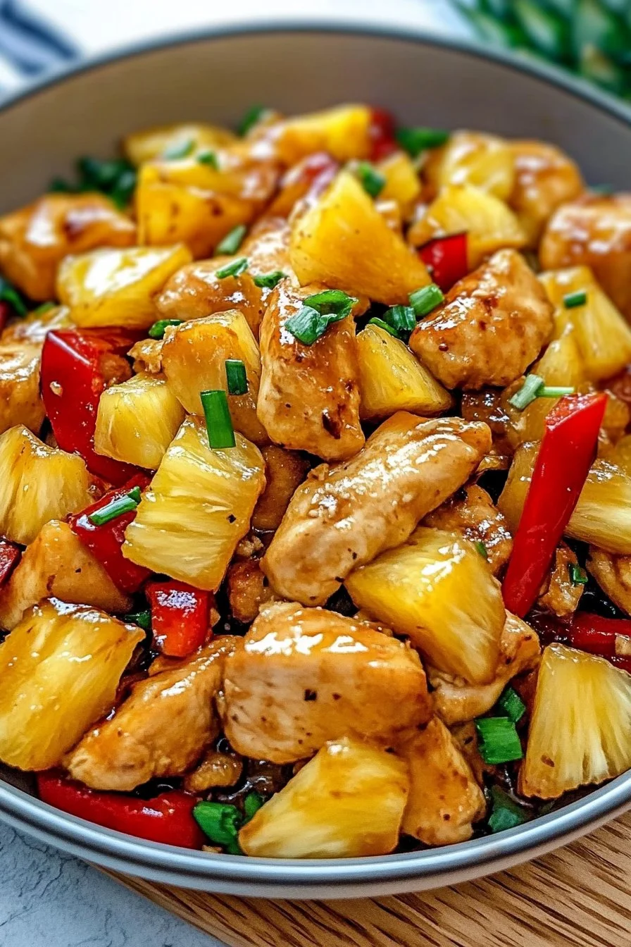 Pineapple Chicken Stir-Fry