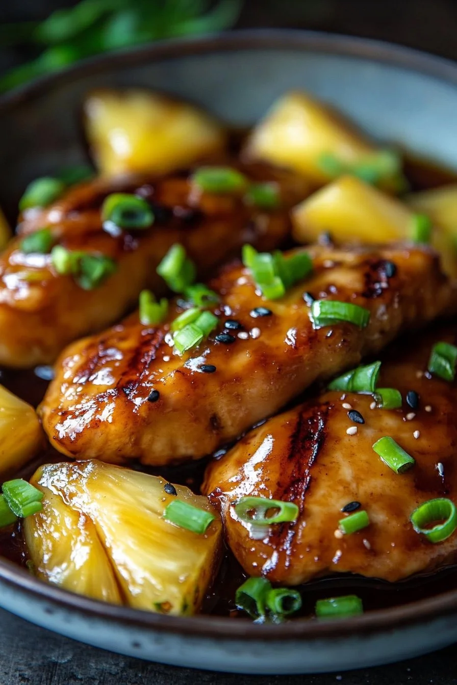 Pineapple Teriyaki Chicken Fillet