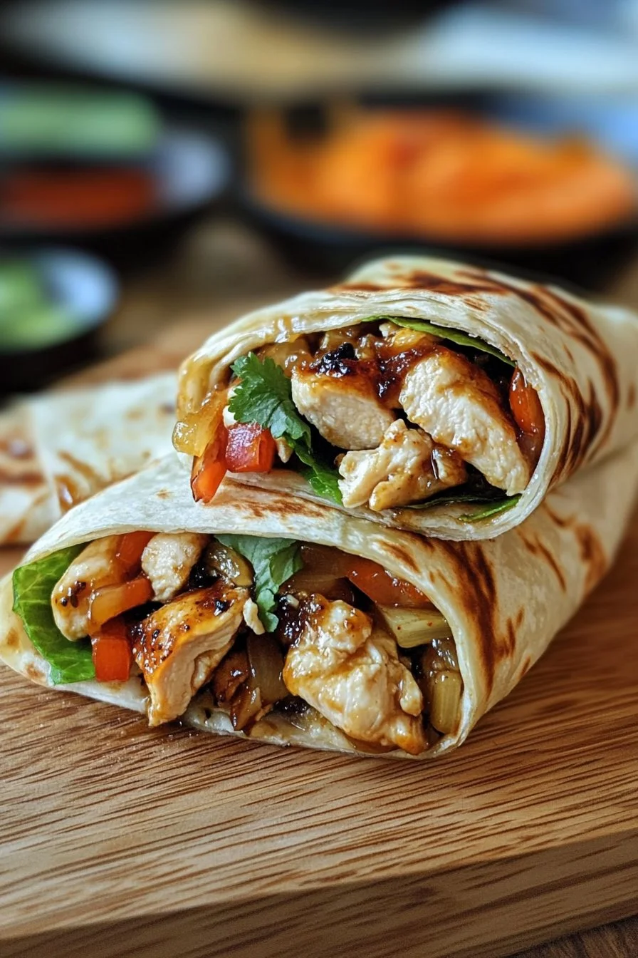 Teriyaki Chicken Wrap