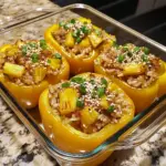 teriyaki pineapple chicken rice stuffed peppers 2026 01 08 141431 1