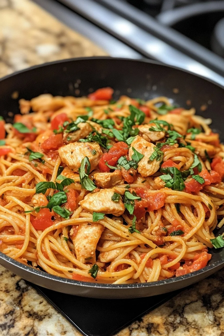 Bruschetta Chicken Pasta