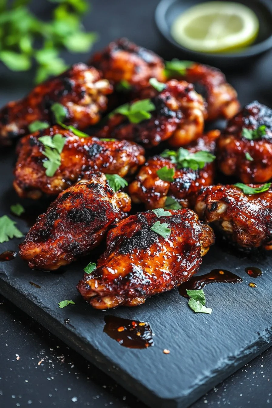 Cajun Honey Lime Chicken Wings