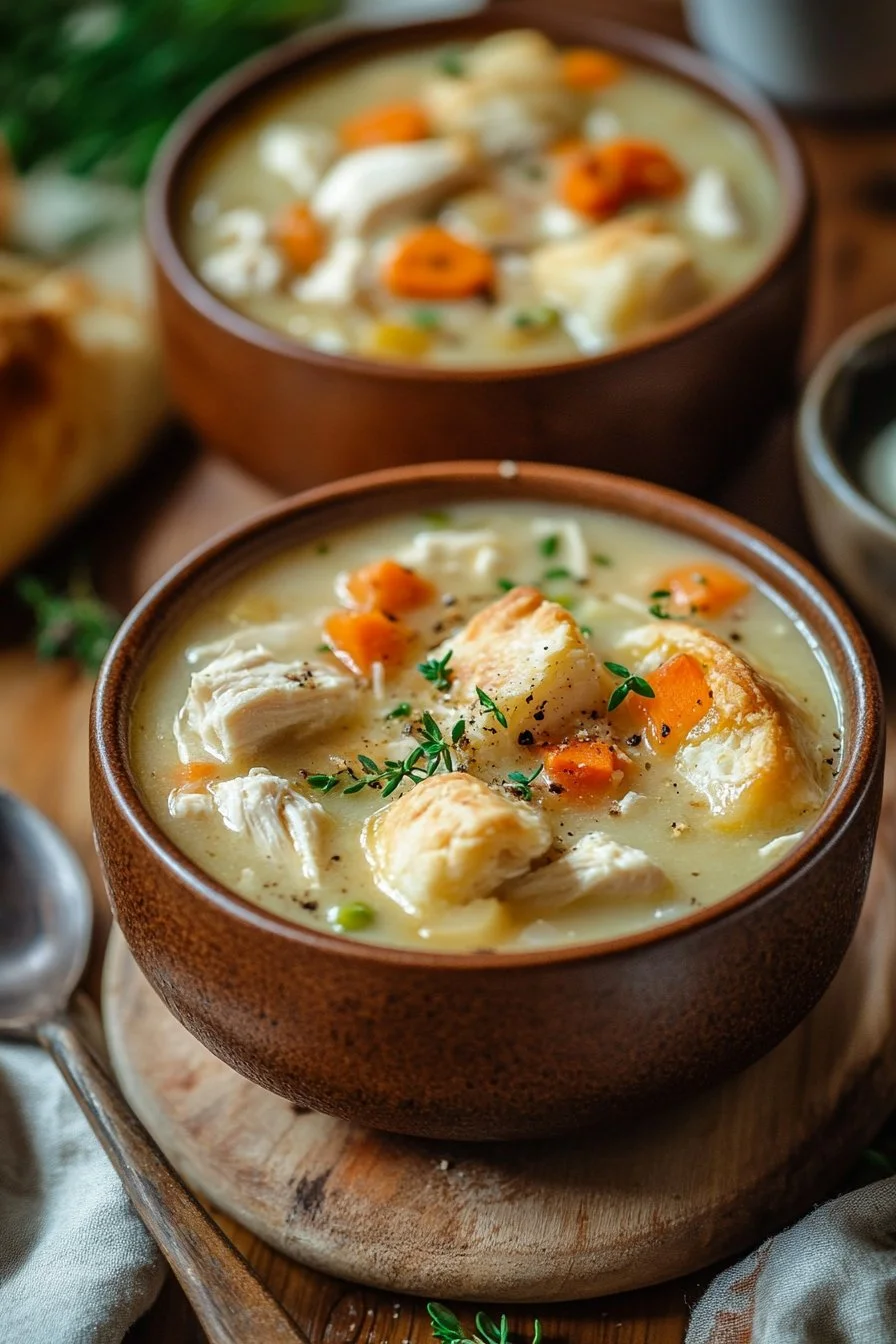 Chicken Pot Pie Soup Recipe