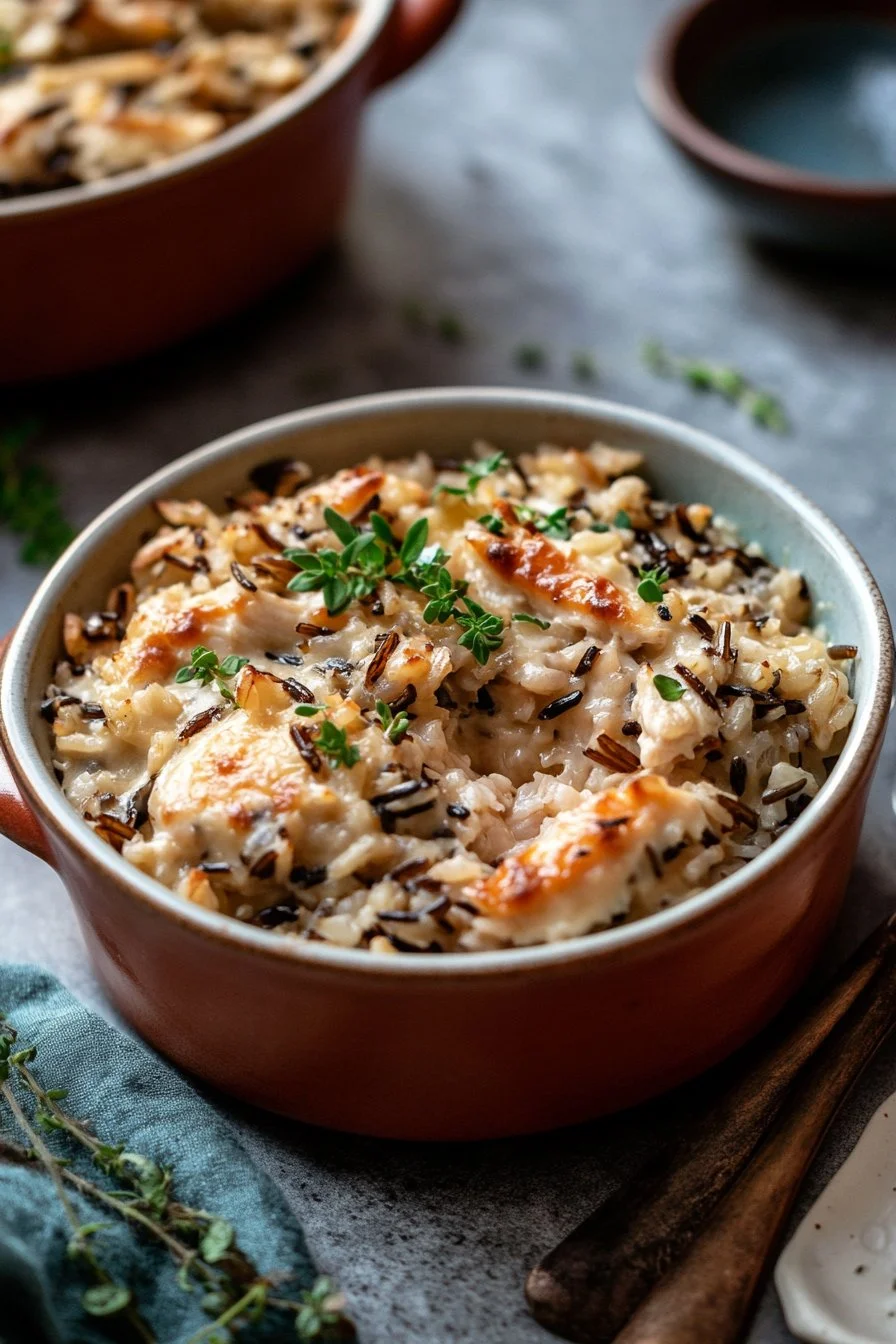 Chicken Wild Rice Casserole