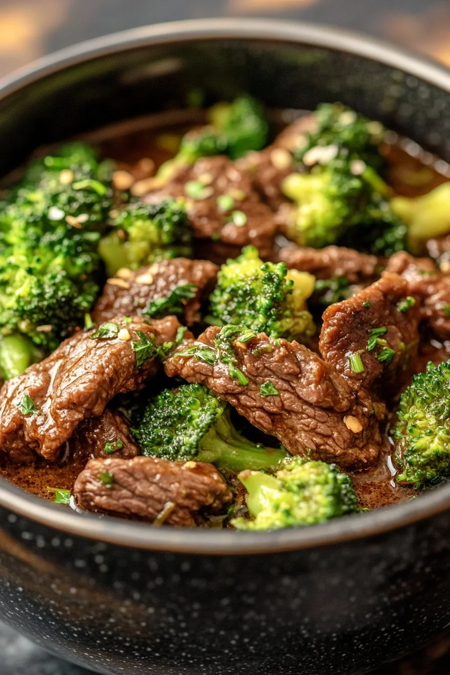Crock Pot Beef and Broccoli