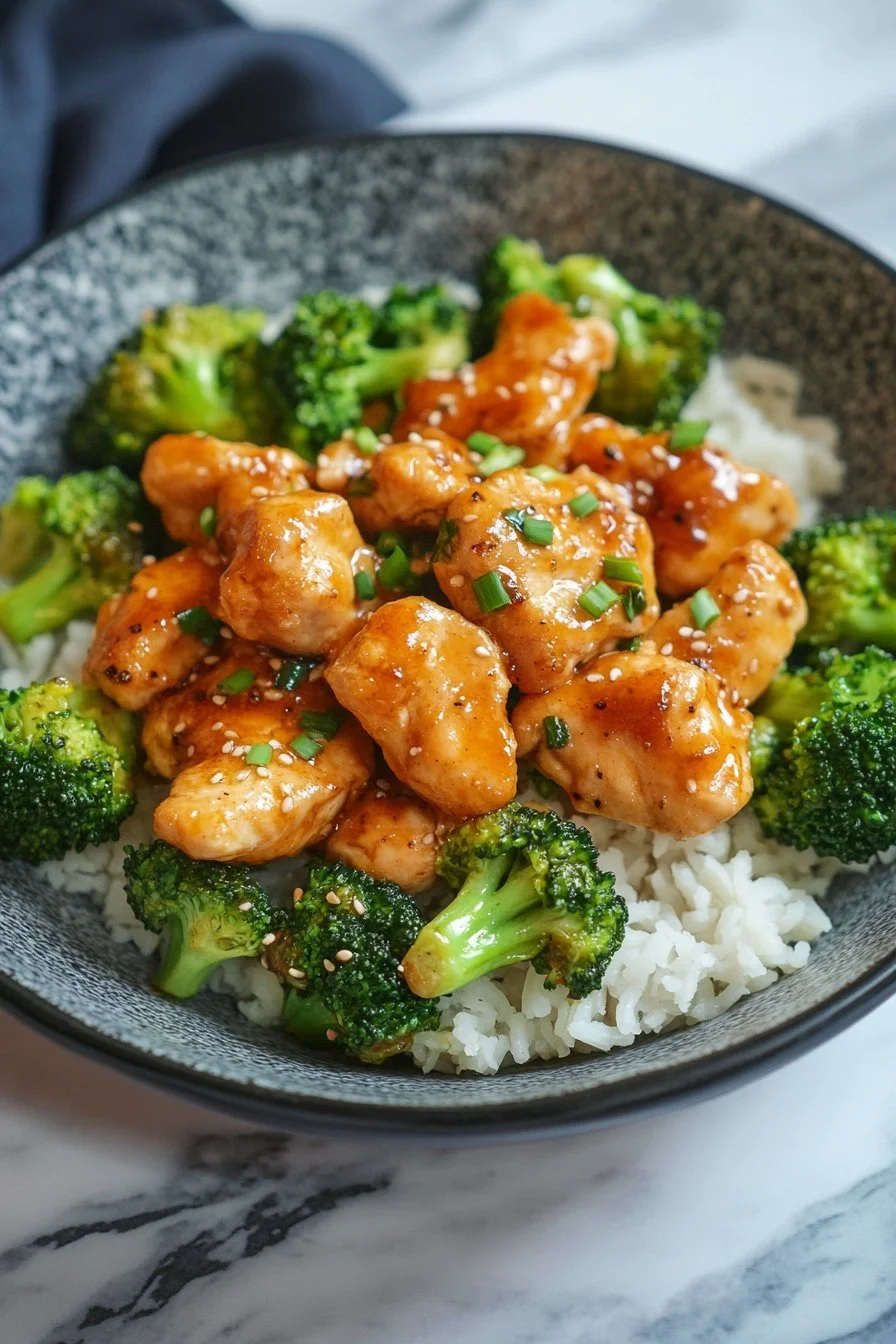Garlic Butter Chicken Broccoli