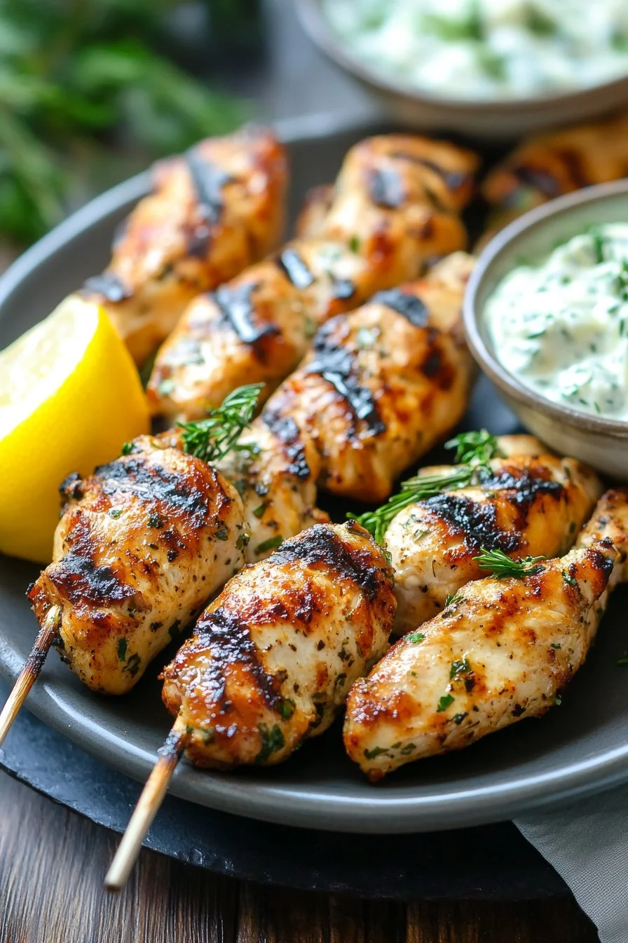 Greek Chicken with Tzatziki