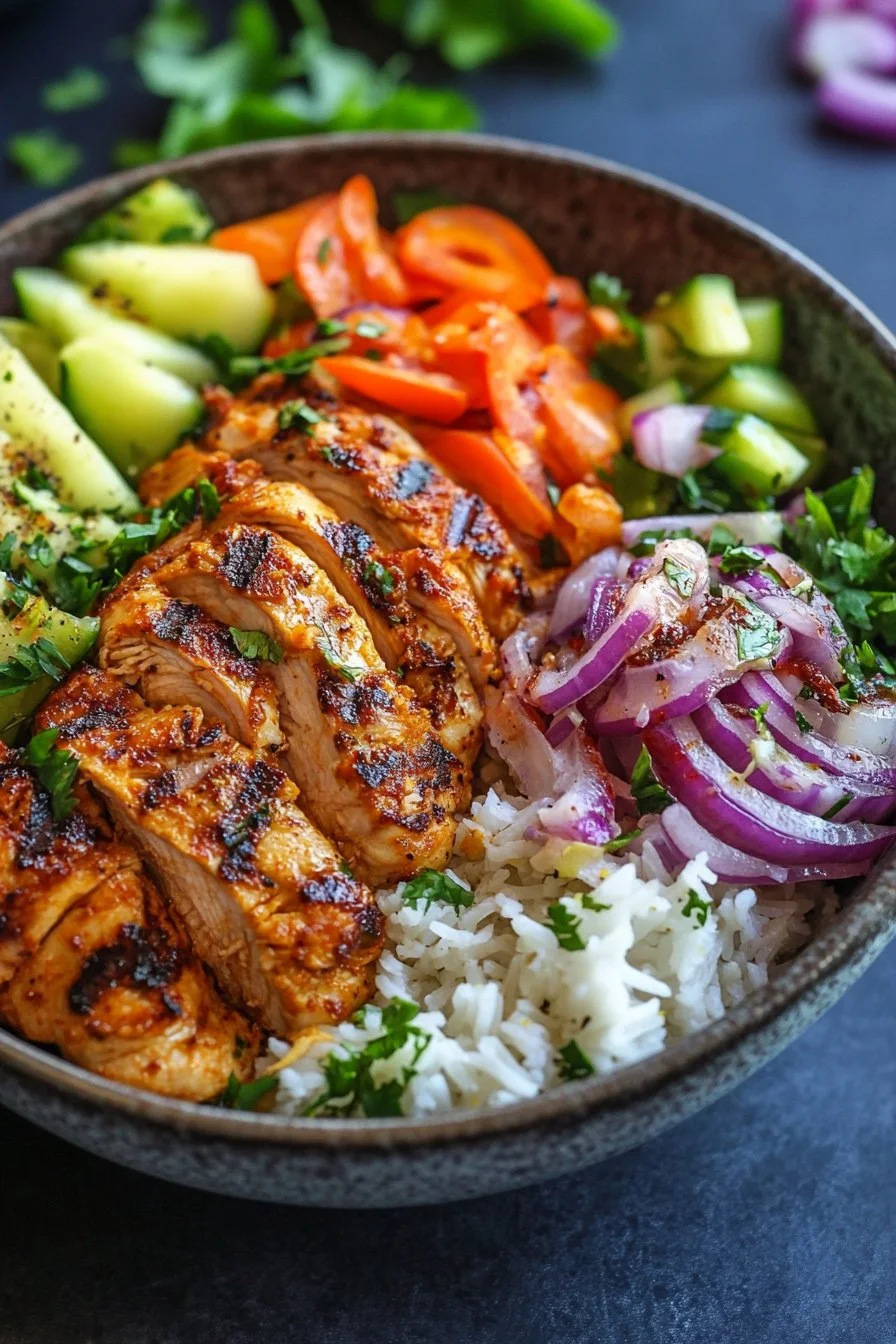 Grilled Chicken Shawarma Bowl