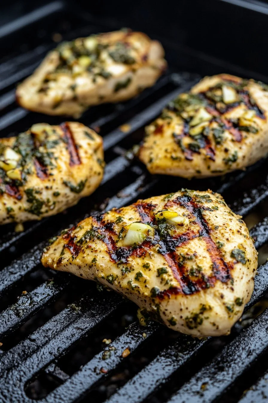 Grilled Garlic Parmesan Chicken