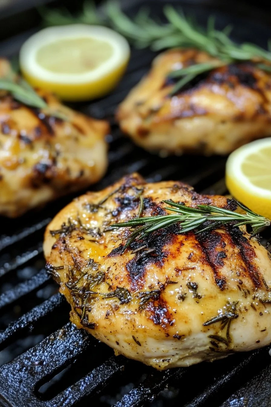 Grilled Lemon Rosemary Chicken