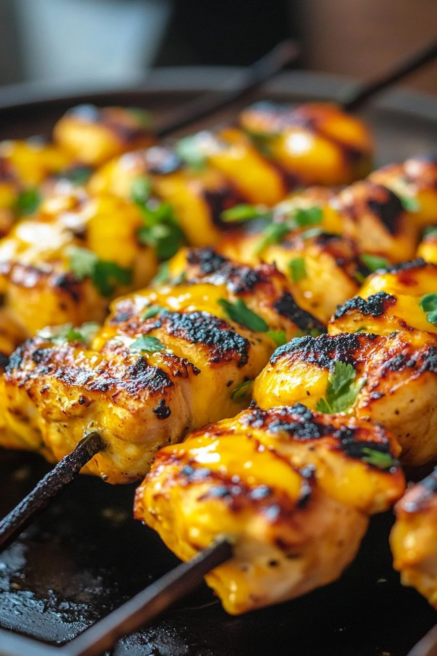 Grilled Mango Lime Chicken