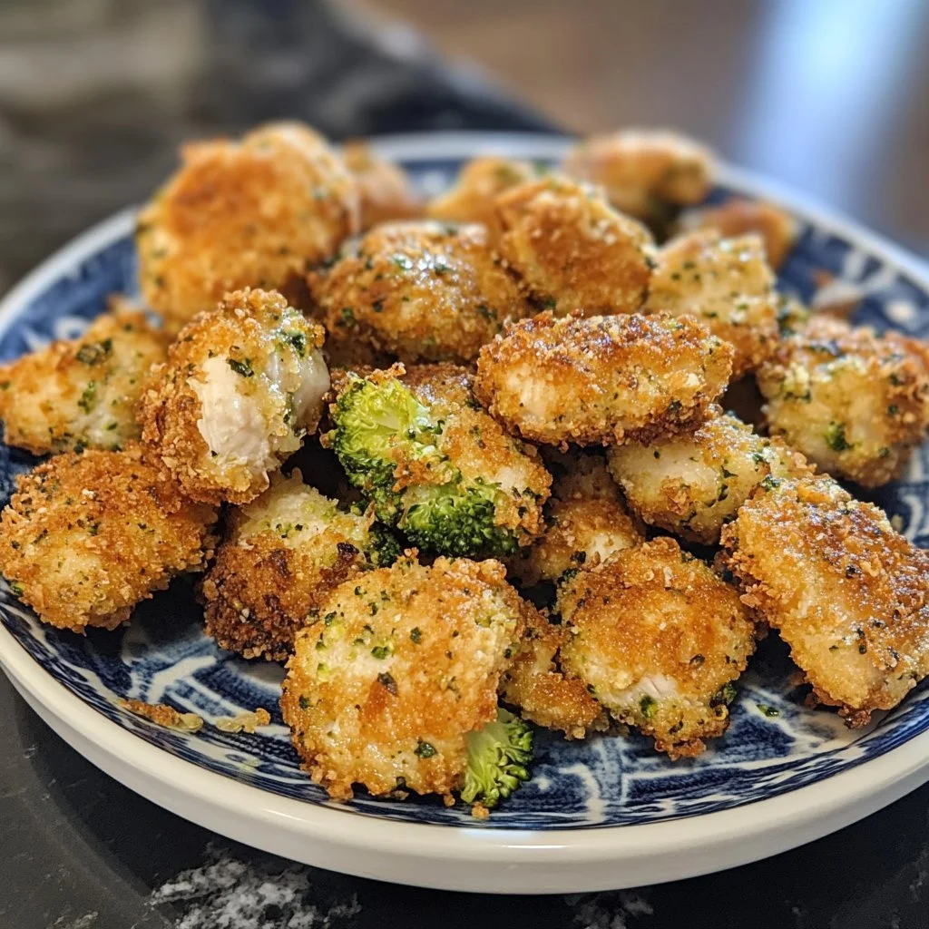 Healthy chicken and broccoli nuggets recipe for a nutritious meal