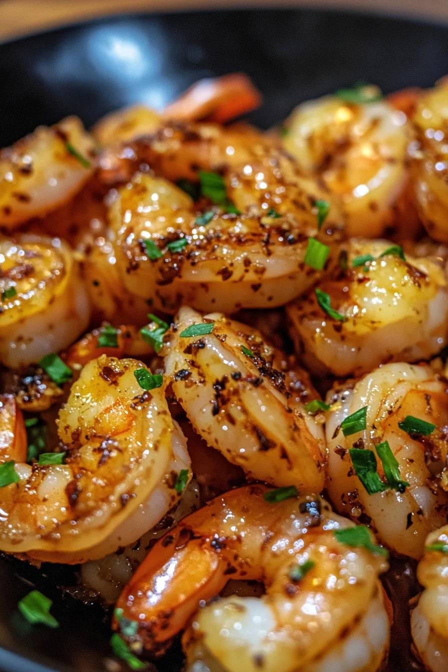 High-Protein Honey Garlic Shrimp