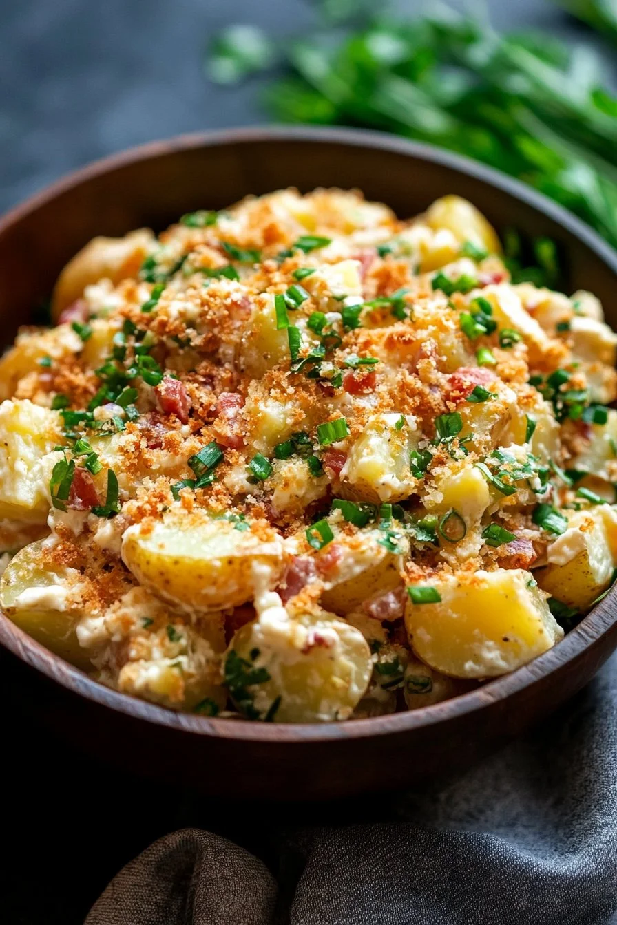 Jalapeno Popper Roasted Potato Salad