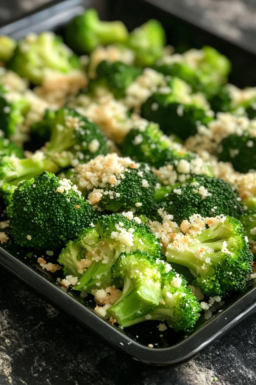 Longhorn Garlic Parmesan Broccoli