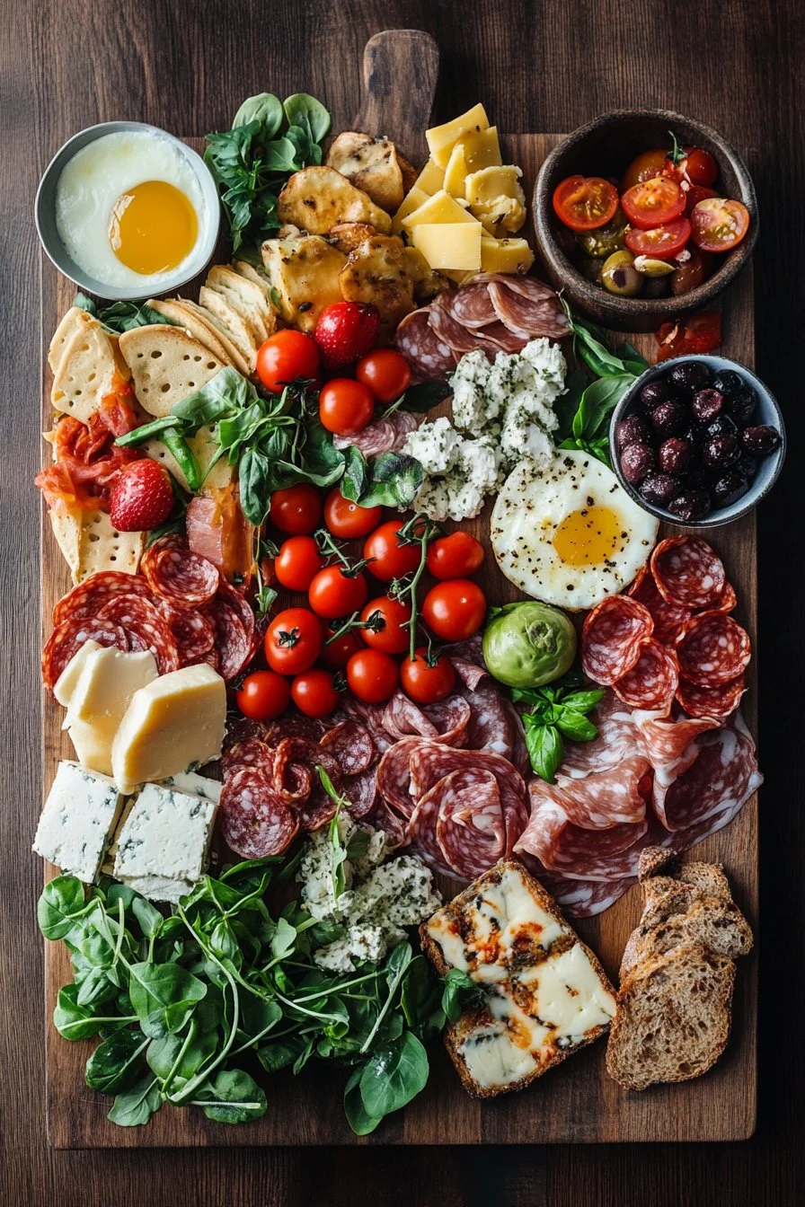 Mediterranean Brunch Board