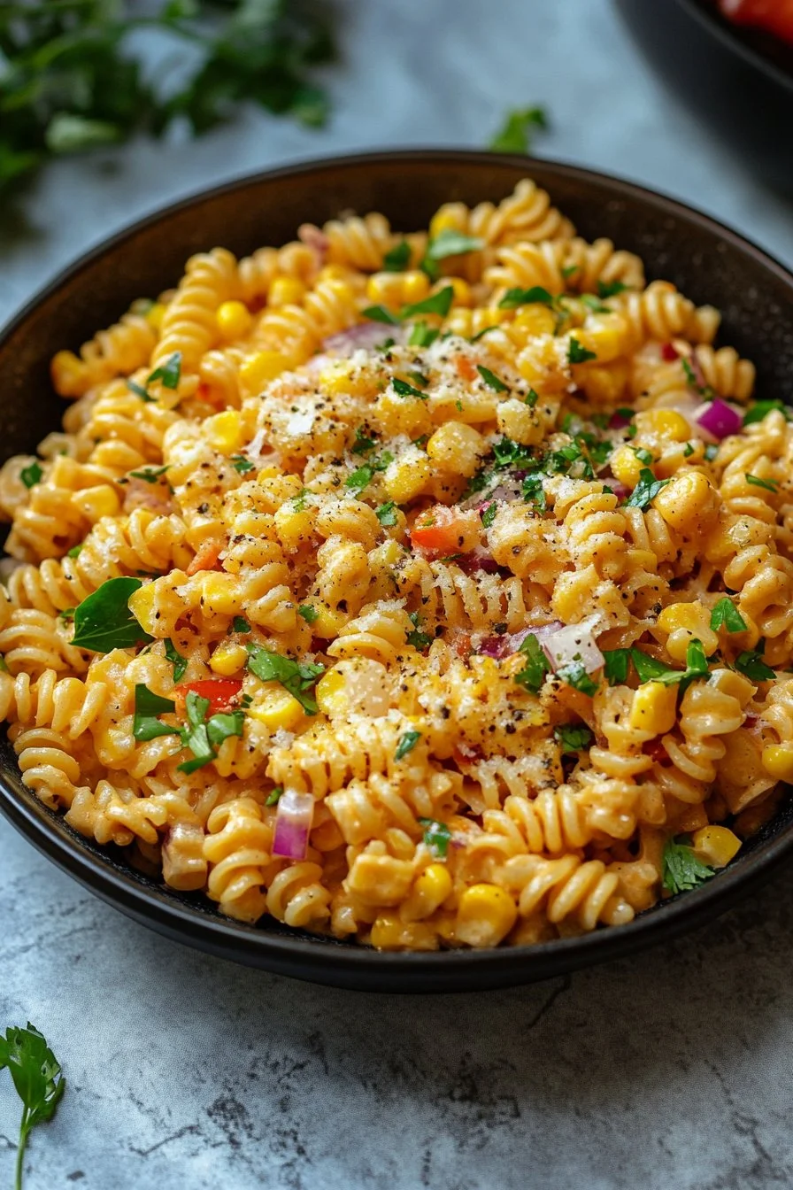 Mexican Street Corn Pasta Salad