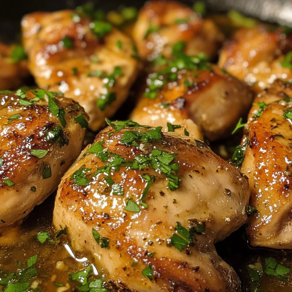 Delicious Mustard Chicken served with a side of vegetables