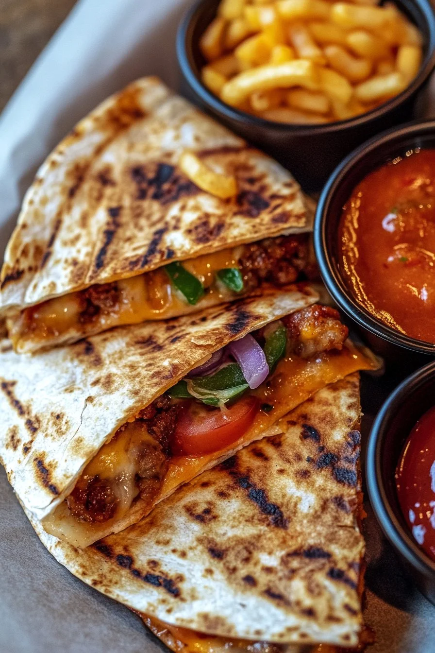 Smashburger Quesadillas 4 Smashburger Quesadillas