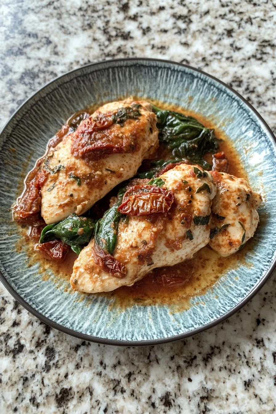 Sundried Tomato & Spinach Chicken Delight