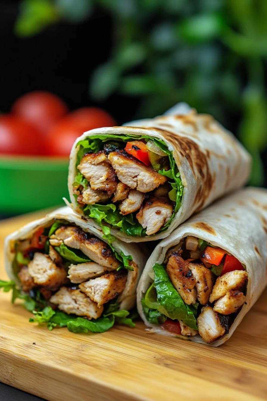 Teriyaki Chicken Wrap
