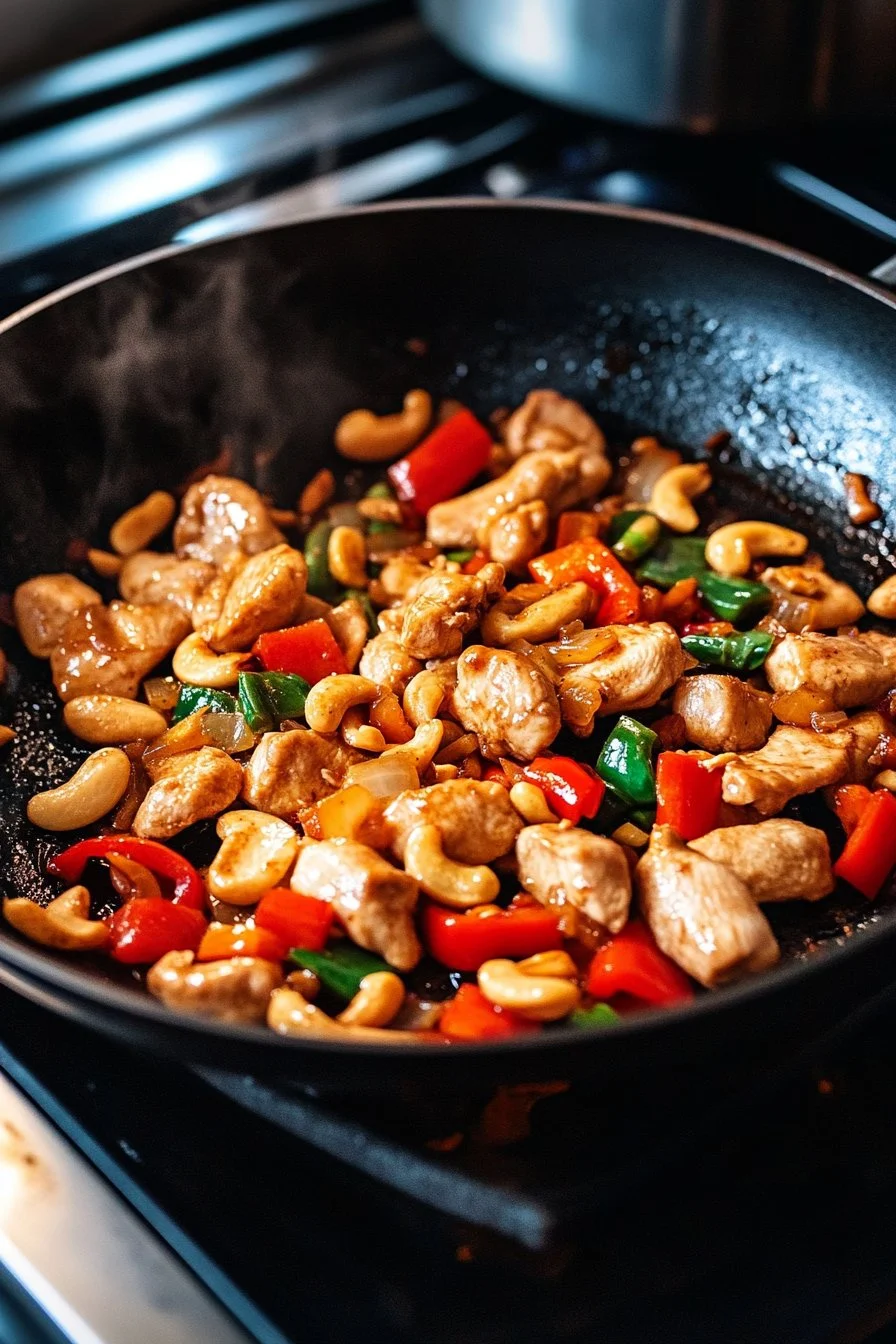 Thai Cashew Chicken Stir Fry 4 Thai Cashew Chicken Stir Fry