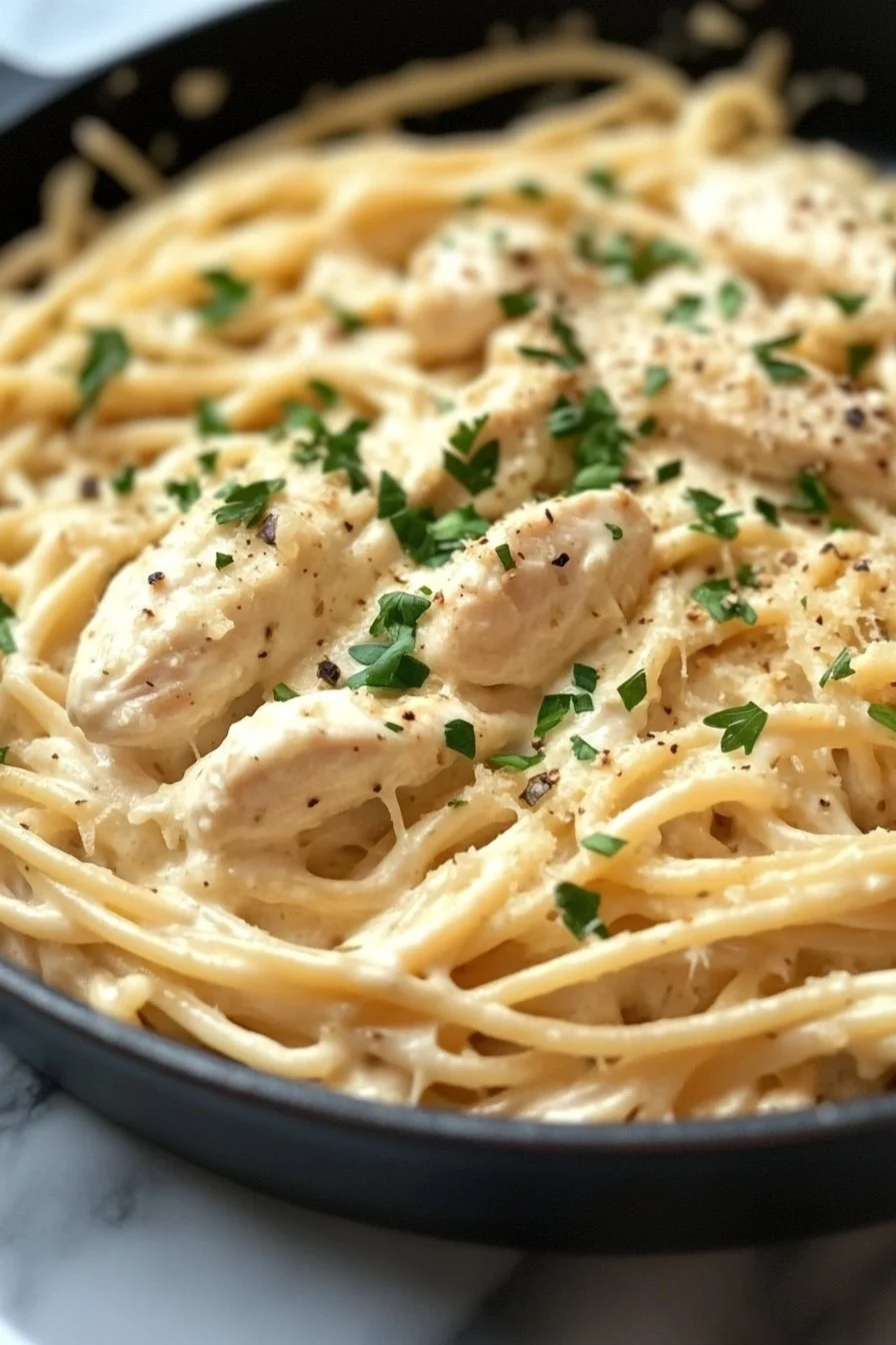The Ultimate Creamy Garlic Parmesan Chicken Pasta