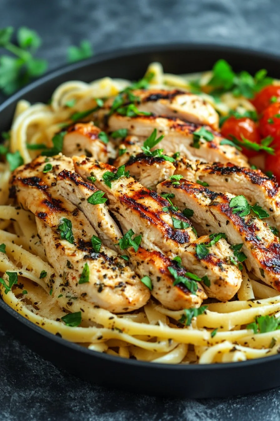 Zesty Grilled Chicken Pasta