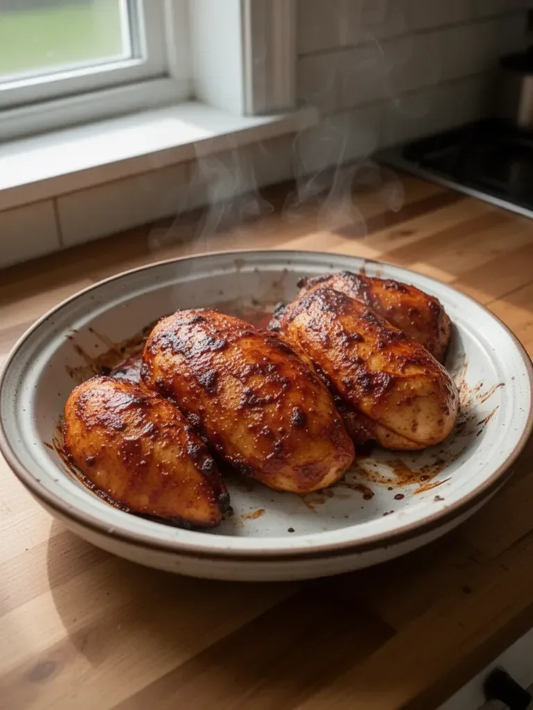 30 Minute BBQ Baked Chicken Breasts