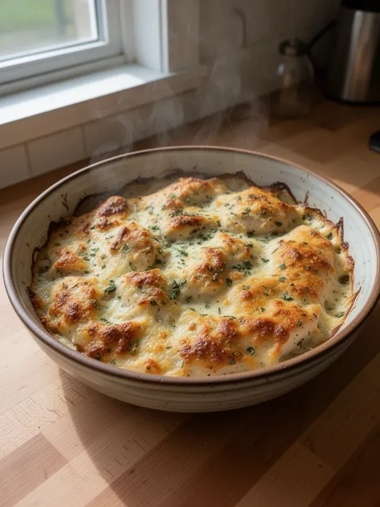 4-Ingredient Ranch Chicken Bake 4 4-Ingredient Ranch Chicken Bake