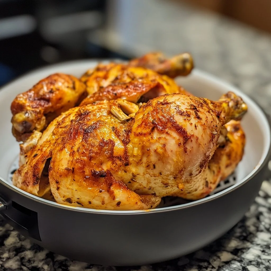 Air Fryer Whole Chicken