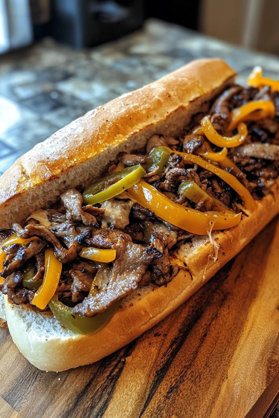 Authentic Blackstone Philly Cheesesteak