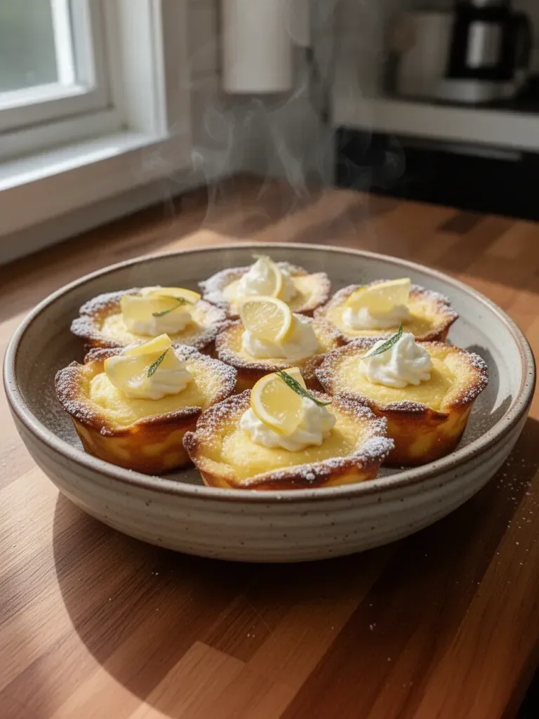 Baby Lemon Impossible Pies