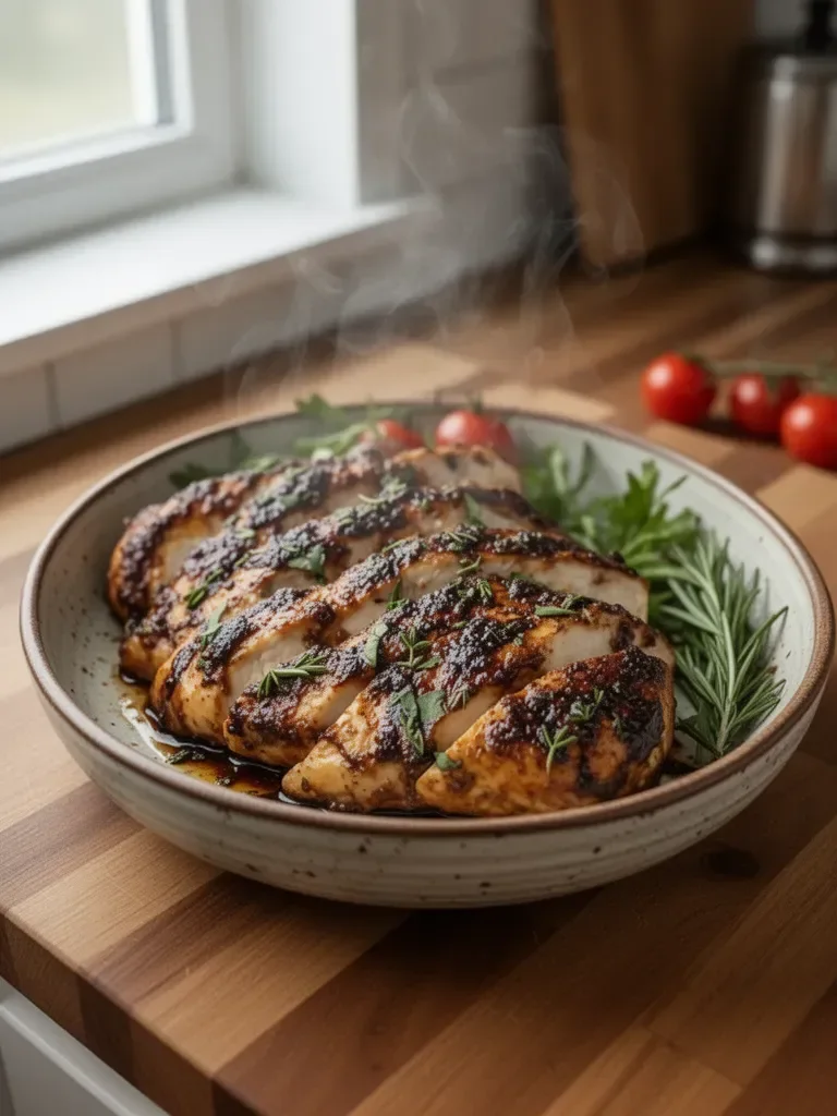 Balsamic Baked Chicken Breast