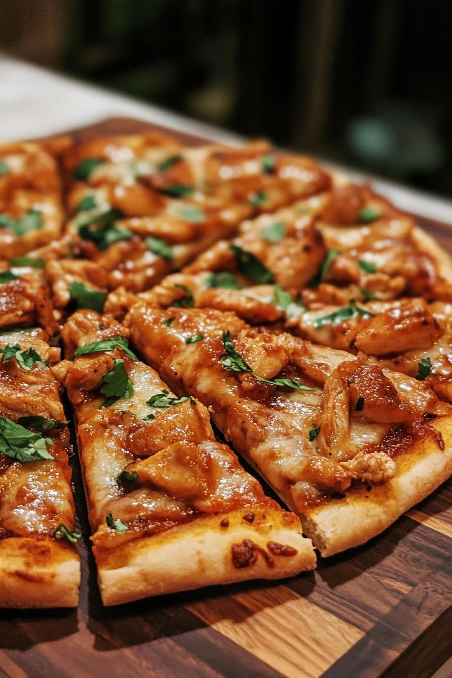 BBQ Chicken Pizza 4 BBQ Chicken Pizza