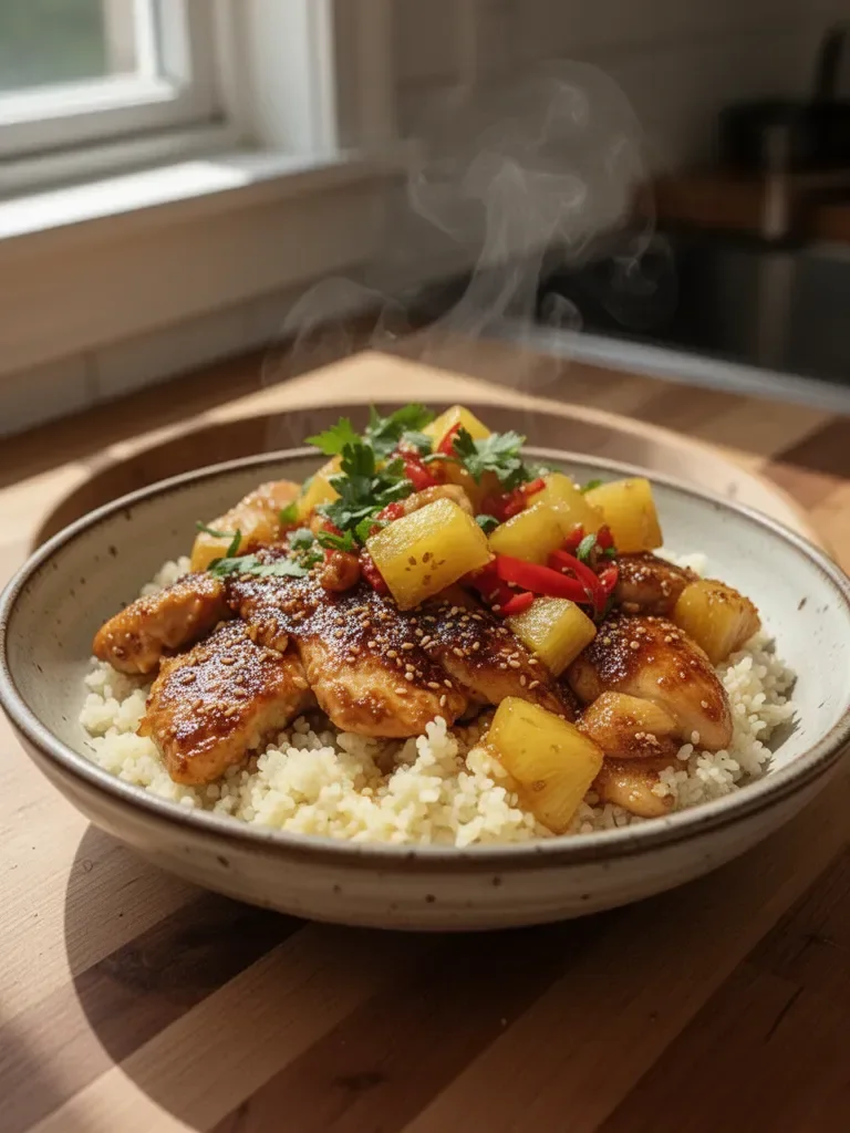 Brown Sugar Pineapple Chicken