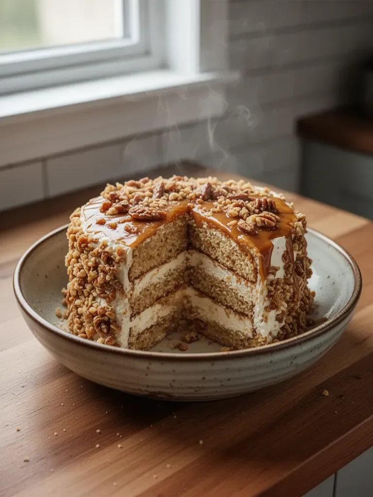 Butterscotch Crunch Cake 4 Butterscotch Crunch Cake