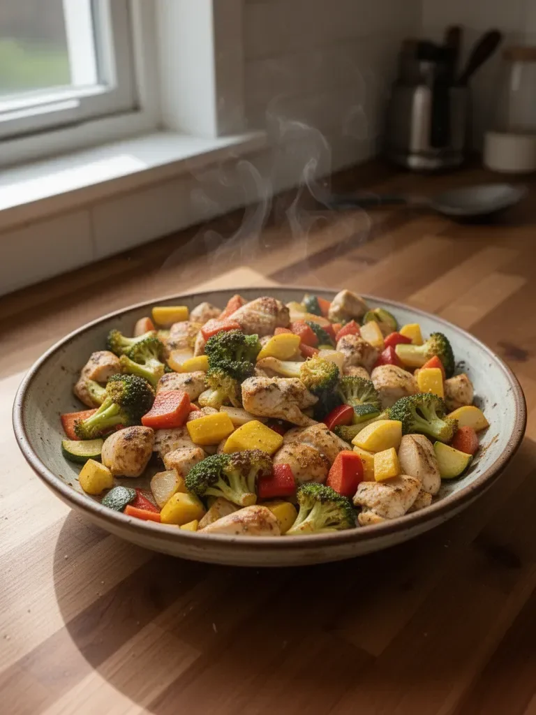 Chicken and Veggie Sheet Pan